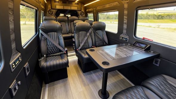 15 passenger sprinter van interior salinas
