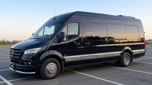 modesto airport sprinter van service