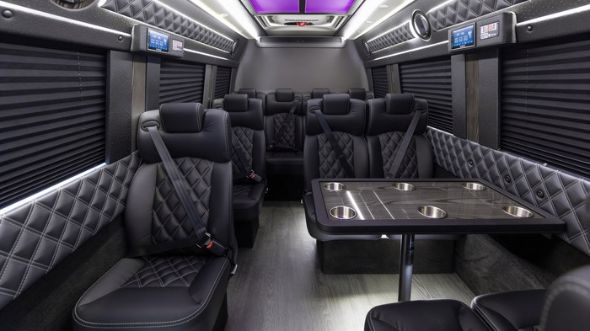 san jose 15 passenger sprinter van interior