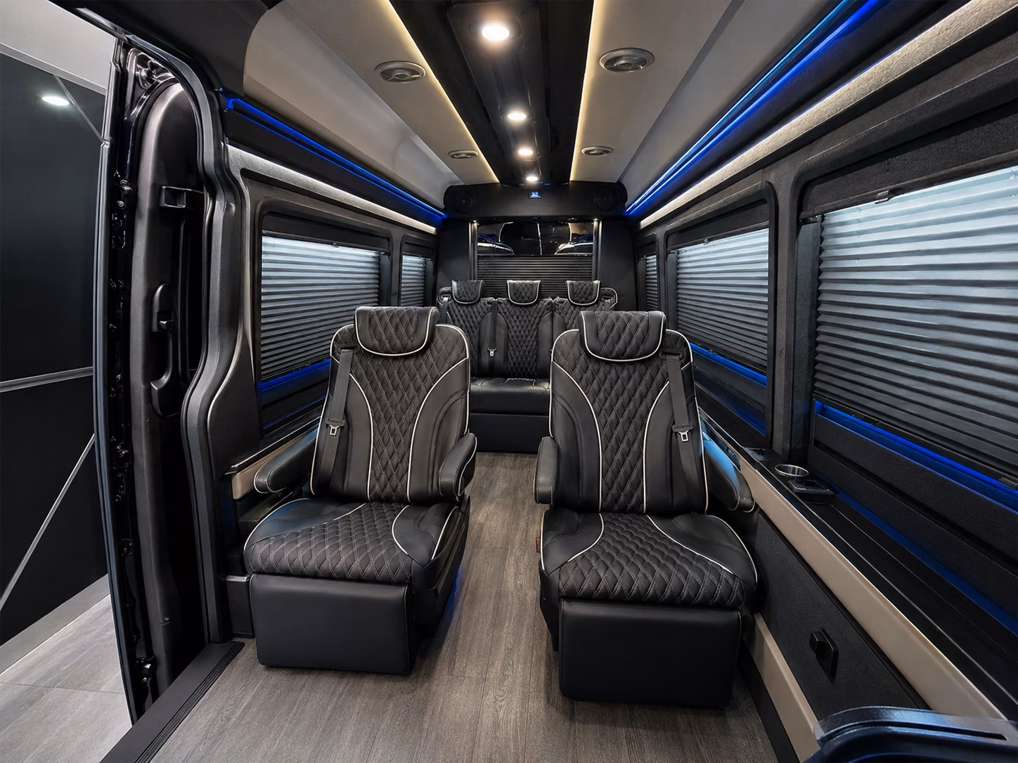 san jose 10 passenger sprinter van interior