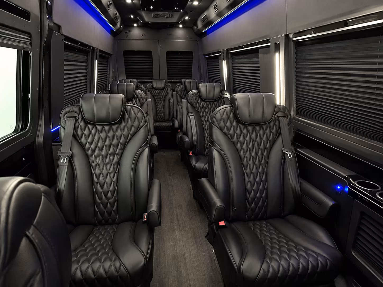 san jose 15 passenger sprinter van interior