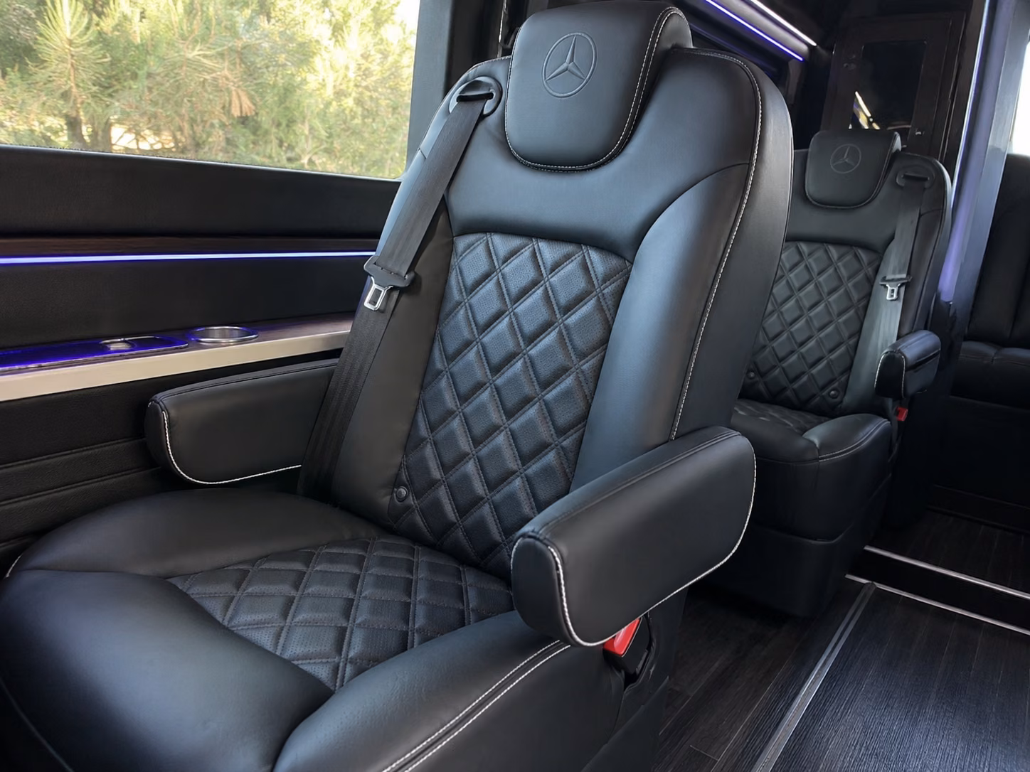 san jose 8 passenger sprinter van interior