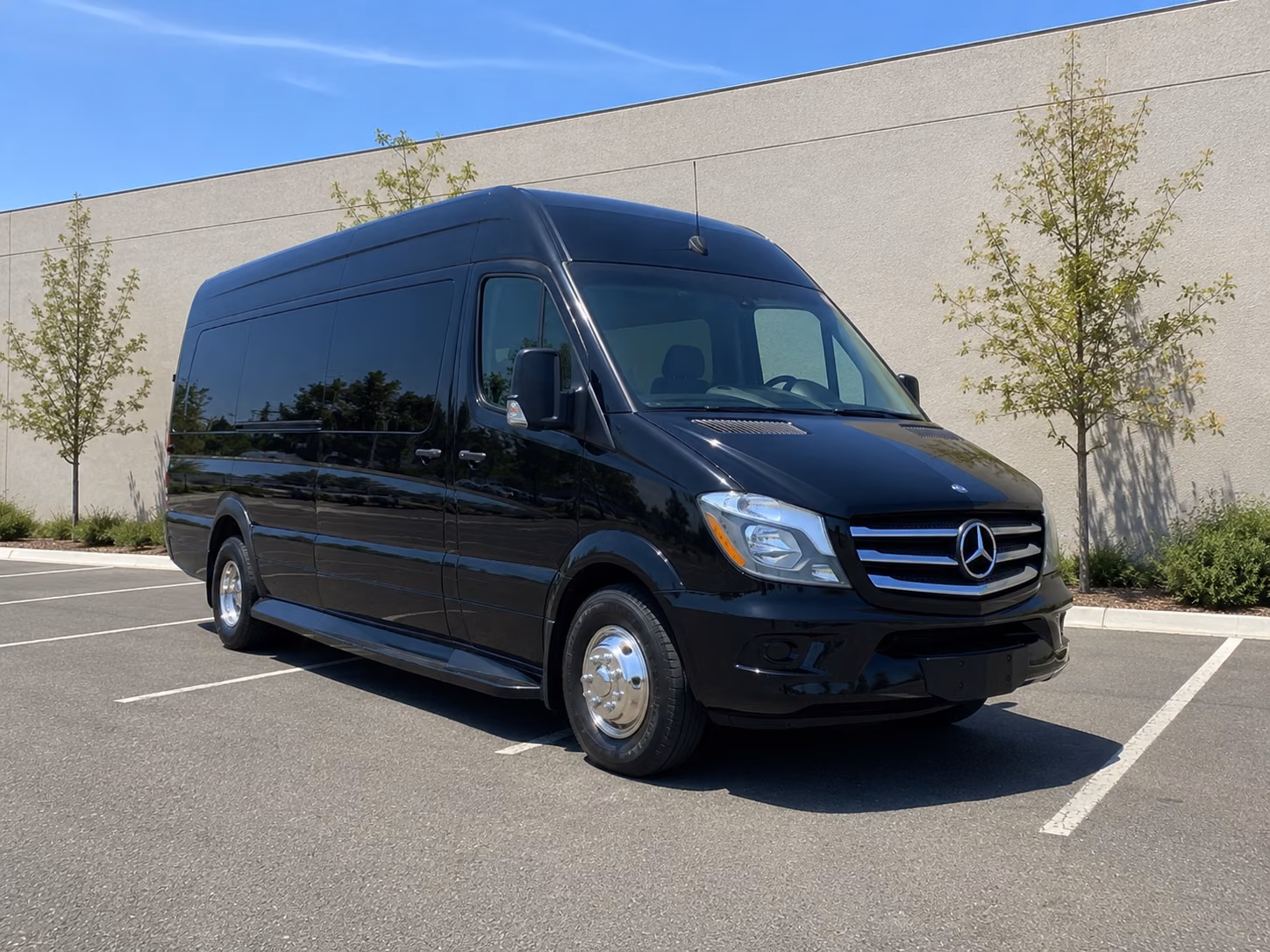 san jose sprinter van service for client transfers and vip executive transportation